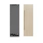 ZLINE Autograph 24" 12.5 cu. ft. Panel Ready Column Refrigerator with Graphite Gray Interior and Champagne Bronze Accents, RBCRVZ-24-CB