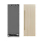 ZLINE Autograph 30" 16.7 cu. ft. Panel Ready Column Refrigerator with Graphite Gray Interior and Champagne Bronze Accents, RBCRVZ-30-CB