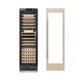 ZLINE 24" 12.4 cu. ft. Triple Zone 100 Bottle Panel Ready Column Wine Cooler, RBCWV-24