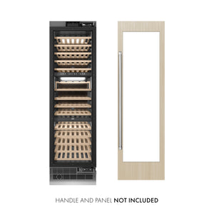 ZLINE 24" 12.4 cu. ft. Triple Zone 100 Bottle Panel Ready Column Wine Cooler, RBCWV-24
