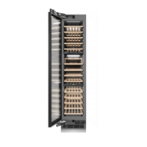 ZLINE 18" 9.0 cu. ft. Triple Zone 68 Bottle Panel Ready Left Hinge Column Wine Cooler, RBCWVL-18