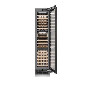 ZLINE 18" 9.0 cu. ft. Triple Zone 68 Bottle Panel Ready Right Hinge Column Wine Cooler, RBCWVR-18