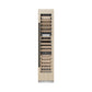 ZLINE Autograph 18" 9.0 cu. ft. Triple Zone 68 Bottle Panel Ready Right Hinge Column Wine Cooler with Matte Black Accents, RBCWVRZ-18-MB