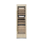 ZLINE Autograph 24" 12.4 cu. ft. Triple Zone 100 Bottle Panel Ready Column Wine Cooler with Champagne Bronze Accents, RBCWVZ-24-CB