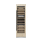 ZLINE Autograph 24" 12.4 cu. ft. Triple Zone 100 Bottle Panel Ready Column Wine Cooler with Matte Black Accents, RBCWVZ-24-MB