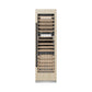 ZLINE Autograph 24" 12.4 cu. ft. Triple Zone 100 Bottle Panel Ready Column Wine Cooler with Matte Black Accents, RBCWVZ-24-MB