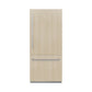 ZLINE 36" 19.8 cu. ft. Panel Ready Built-In Bottom Freezer Refrigerator with Water Dispenser and Ice Maker with Graphite Gray Interior, GRBIT-36
