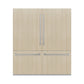 ZLINE 72" 39.6 cu. ft. Panel Ready French Door Built-In Bottom Freezer Refrigerator with Water Dispensers and Ice Makers, RBIT-72