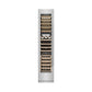 ZLINE 18" 9.0 cu. ft. Triple Zone 68 Bottle Left Hinge Column Wine Cooler in Stainless Steel, RCWVL-304-18