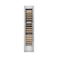 ZLINE 18" 9.0 cu. ft. Triple Zone 68 Bottle Left Hinge Column Wine Cooler in Stainless Steel, RCWVL-304-18