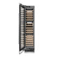 ZLINE 18" 9.0 cu. ft. Triple Zone 68 Bottle Left Hinge Column Wine Cooler in Stainless Steel, RCWVL-304-18