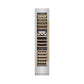 ZLINE Autograph 18" 9.0 cu. ft. Triple Zone 68 Bottle Left Hinge Column Wine Cooler in Stainless Steel with Polished Gold Accents, RCWVLZ-30418-G