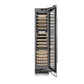 ZLINE 18" 9.0 cu. ft. Triple Zone 68 Bottle Right Hinge Column Wine Cooler in Stainless Steel, RCWVR-304-18