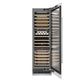 ZLINE 24" 12.4 cu. ft. Triple Zone 100 Bottle Column Wine Cooler in White Matte, RCWV-WM-24