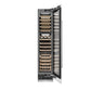 ZLINE 18" 9.0 cu. ft. Triple Zone 68 Bottle Right Hinge Column Wine Cooler in White Matte, RCWVR-WM-18
