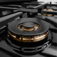 ZLINE 30" Classic Gas Rangetop with 4 Burner DuoPro™ Cooktop in Black Stainless Steel, PCRTB-30