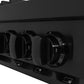 ZLINE 48 In. Rangetop In Black Stainless Steel With 7 Gas Brass Burners, RTB-BR-48