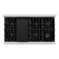 ZLINE 48" Legacy Gas Rangetop with 7 Burners and Porcelain Cooktop in Satin Stainless Steel with Griddle, RTS-GR-48