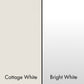 ZLINE 36" 700 CFM Wooden Wall Mount Range Hood in Rustic Shiplap Bright White Finish with Stainless Steel Accents, 365WW-36