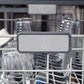 ZLINE Monument 24-Inch Top Control Built-In Dishwasher, Red Gloss Panel, Traditional Handle, 45 dBA, DWMT-RG-24