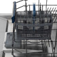 ZLINE Tallac 24-Inch Top Control Built-In Dishwasher, Blue Gloss Panel, Traditional Handle, 51 dBA, DWV-BG-24