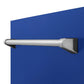 ZLINE Tallac 18-Inch Top Control Built-In Dishwasher, Blue Matte Panel, Traditional Handle, 51 dBA, DWV-BM-18