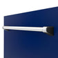 ZLINE Tallac 24-Inch Top Control Built-In Dishwasher, Blue Gloss Panel, Traditional Handle, 51 dBA, DWV-BG-24