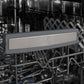 ZLINE Tallac 18-Inch Top Control Built-In Dishwasher, Blue Matte Panel, Traditional Handle, 51 dBA, DWV-BM-18