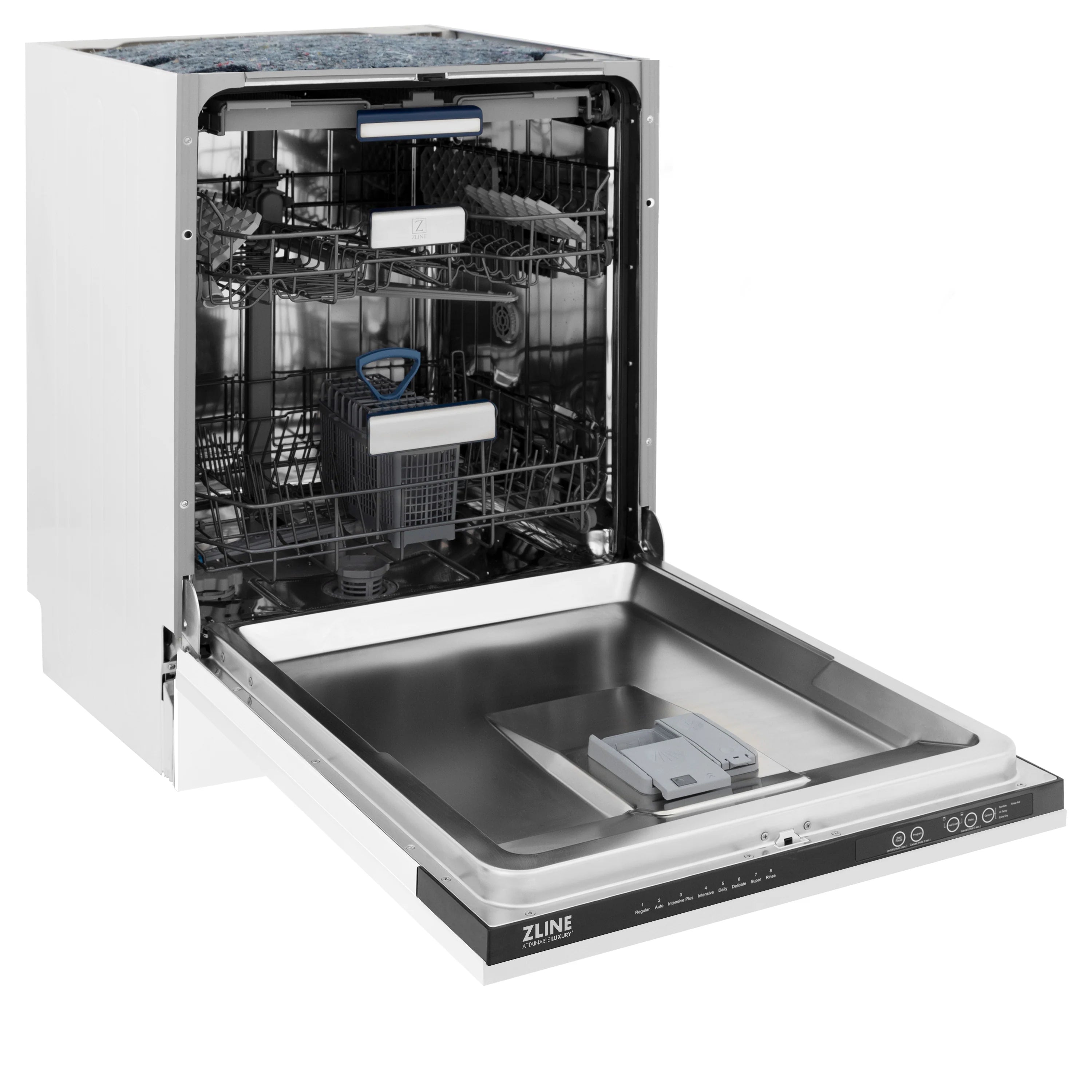 White dishwasher with gold handle hotsell