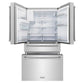 ZLINE 36" 21.6 cu. ft. French Door Refrigerator with Water and Ice Dispenser and Water Filter in Stainless Steel, RFM-W-WF-36
