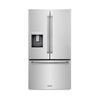 ZLINE 36" 28.9 cu. ft. Standard-Depth Refrigerator with Water Dispenser, Dual Ice Maker in Stainless Steel