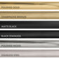 ZLINE Monument Autograph Edition 24-Inch Top Control Built-In Dishwasher, Stainless Steel Panel, Champagne Bronze Helix Handle, 44 dBA, DWMTZ-30424-KCB