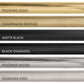 ZLINE Autograph 24" Monument Series 3rd Rack Top Touch Control Tall Tub Dishwasher in Stainless Steel with Polished Gold Helix Handle, 45dBa, DWMTZ-30424-KG