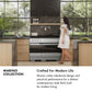 ZLINE Marino 30-Inch 4.2 cu. ft. Gas Range, 4 Brass Burners, Convection Oven, Satin Stainless Steel, MGRS-BR-30