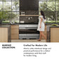 ZLINE 36 in. 5.2 cu. ft. Marino Induction Range with 5 Element Cooktop and Electric Convection Oven in Stainless Steel, MINR36