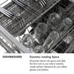 ZLINE Autograph Edition 24 In. Tall Dishwasher, Touch Control, in Custom Panel Ready with Matte Black Handle, DWMTZ-24-MB