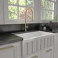 ZLINE Incline Kitchen Faucet in Polished Gold, INC-KF-PG