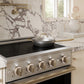 ZLINE Autograph 30 in. 4.2 cu. ft. Marino Induction Range with 4 Element Cooktop and Electric Convection Oven in Satin Stainless Steel with Champagne Bronze Accents, MINRSZ-30-CB - Lifestyle Photo 3