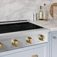 ZLINE Autograph Edition 30" Paramount Induction Rangetop with 4 Element Cooktop in Satin Stainless Steel and Champagne Bronze Accents, SINRTSZ-30-CB