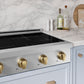 ZLINE Autograph Edition 30" Paramount Induction Rangetop with 4 Element Cooktop in Stainless Steel and Champagne Bronze Accents, SINRTZ-30-CB