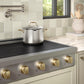 ZLINE Autograph Edition 36" Paramount Induction Rangetop with 5 Element Cooktop in Stainless Steel and Champagne Bronze Accents, SINRTZ-36-CB