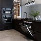ZLINE Tallac 24-Inch Top Control Built-In Dishwasher, Black Stainless Steel Panel, Traditional Handle, 51 dBA, DWV-BS-24
