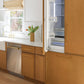 ZLINE Autograph Edition 24 In. Tall Dishwasher, Touch Control, in Stainless Steel with Gold Handle, DWMTZ-304-24-G