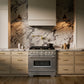 ZLINE 36" 5.2 cu. ft. Classic Dual Fuel Range with 6 Burner DuoPro™ Cooktop and Electric Convection Oven in Satin Stainless, PCDRS-36