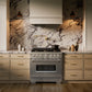 ZLINE 36" 5.2 cu. ft. Classic Gas Range with 6 Burner DuoPro™ Cooktop in Satin Stainless Steel, PCGRS-36