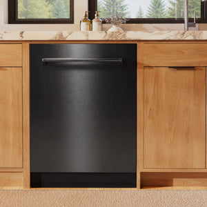 ZLINE 24 In. Monument Series Dishwasher in Black with Top Touch Control, DWMT-BS-24