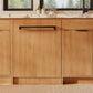 ZLINE Autograph Edition 24 In. Tall Dishwasher, Touch Control, in Custom Panel Ready with Matte Black Handle, DWMTZ-24-MB