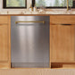 ZLINE Monument Autograph Edition 24-Inch Top Control Built-In Dishwasher, Stainless Steel Panel, Polished Gold Handle, 44 dBA, DWMTZ-304-24-G