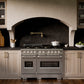 ZLINE 48" 6.7 cu. ft. Classic Dual Fuel Range with 8 Burner DuoPro™ Cooktop and Dual Ovens in Stainless Steel, PCDR48