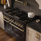 ZLINE Autograph Edition 48" Classic Dual Fuel Range with 8 Burner DuoPro™ Cooktop with Bronze Accents, PCGRBZ-48-CB